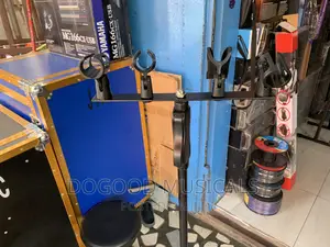 JAC Microphone Stand With 4 Microphones Holders