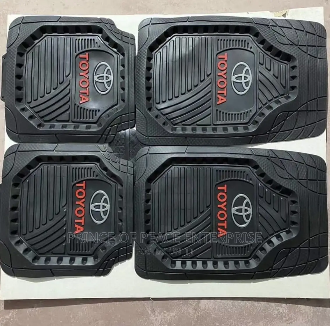 Toyota Floor Mat All Black