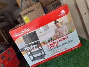 Decakila Durable 5burner Stove With Stand