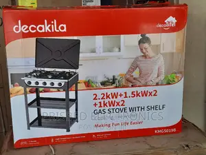Decakila Durable 5burner Stove With Stand