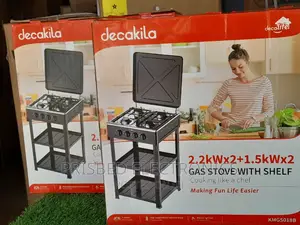 Decakila Durable 4burner Gas Stove With Stand
