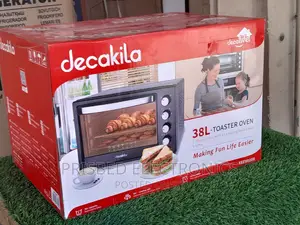 Decakila Durable Toaster Oven With Grill 38 Litres