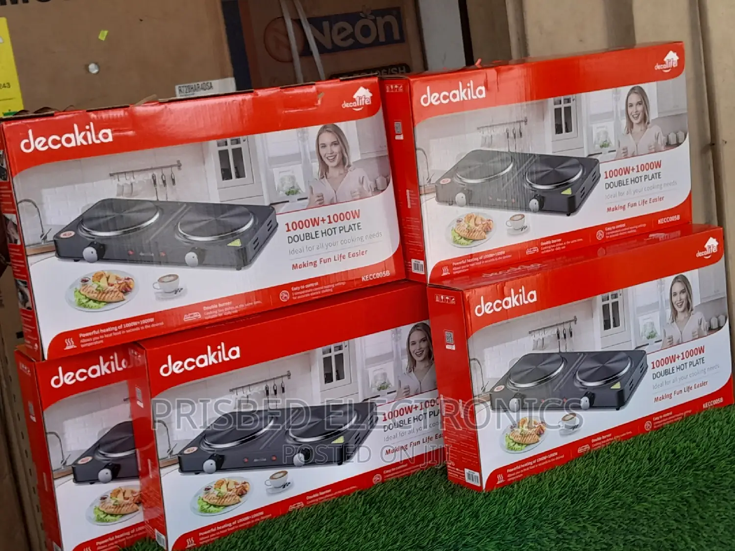 Decakila 2burner Hoteplate