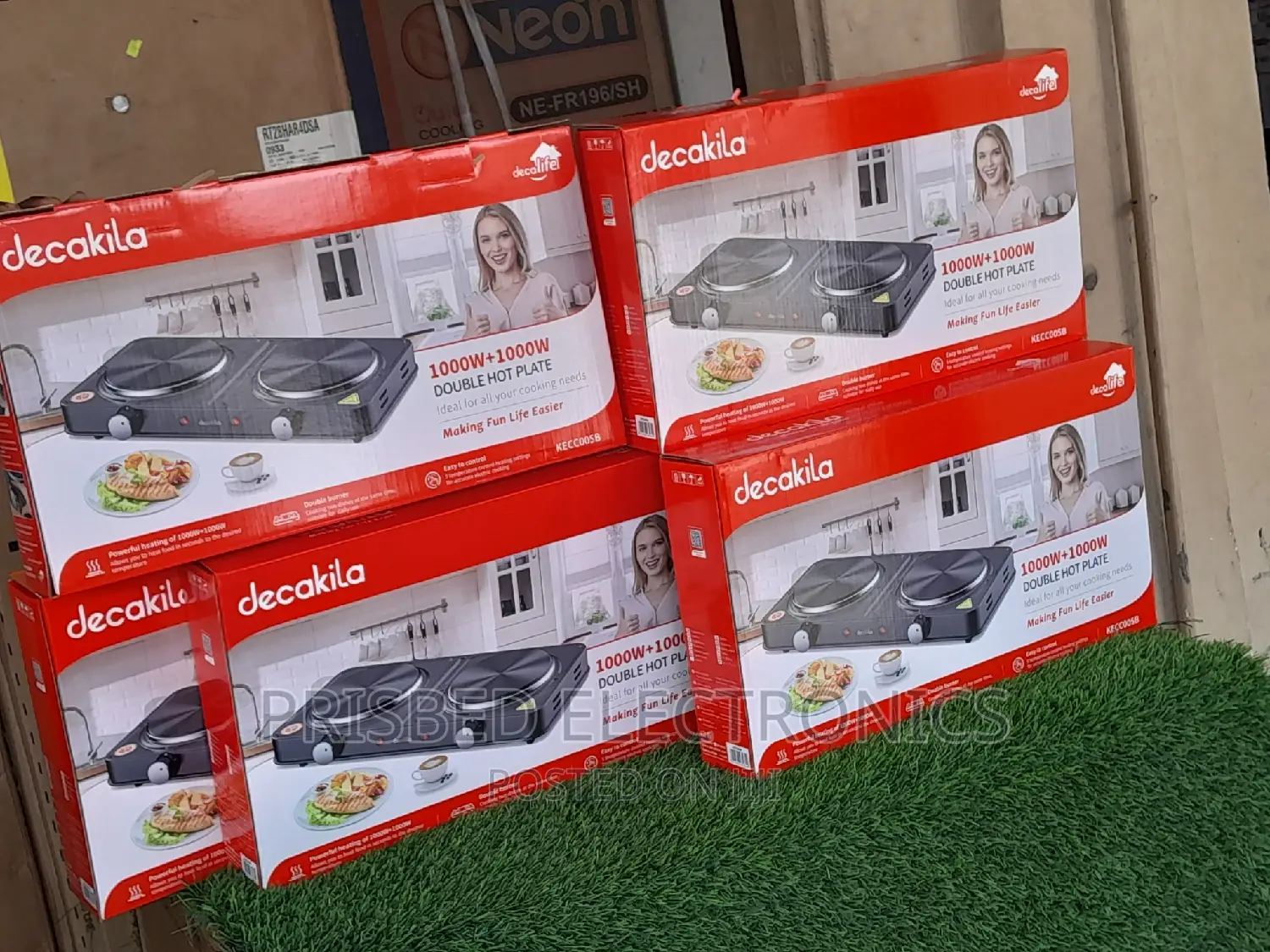 Decakila 2burner Hoteplate
