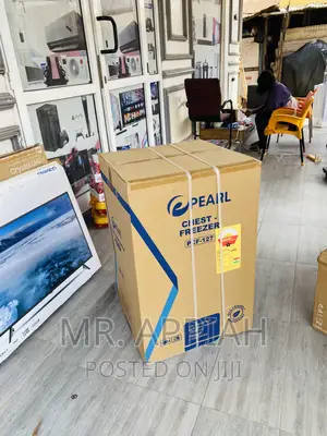 High Quality Pearl PCF-127Single Door Freezer + Glass Slide