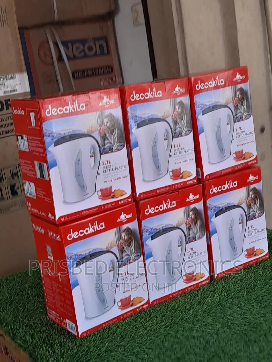 Decakila Durable Electric Kettle 1.7 Litres