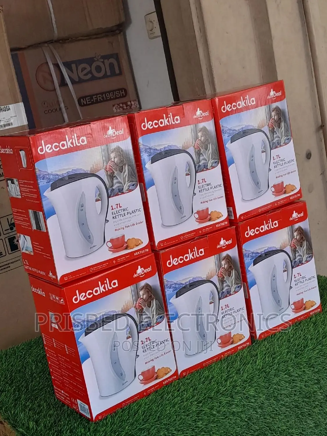 Decakila Durable Electric Kettle 1.7 Litres
