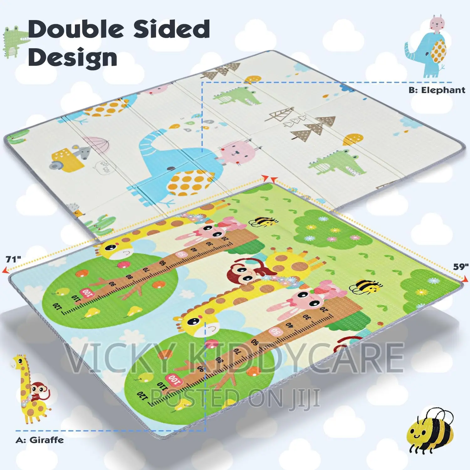 Foldable Foamy Kids Play Mat