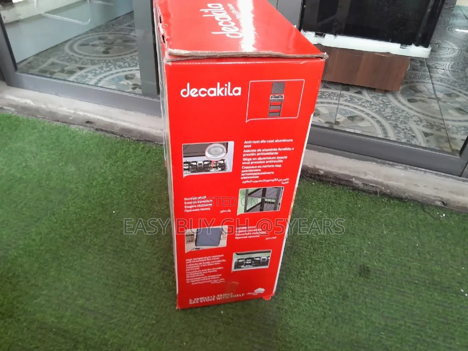 4 Stove With Shelf Decakila Gas Stove