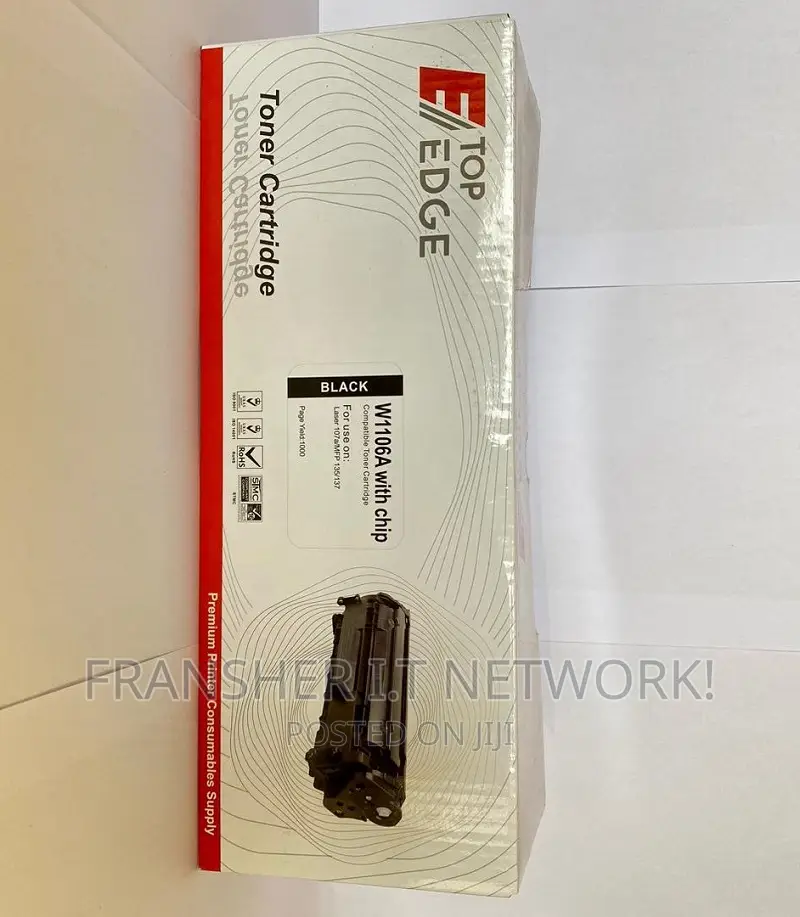 Top Edge Compatible Toner W1106A With Chip