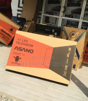 LED Glossy Asano Black Electric 43 Inches UHD Smart Tv