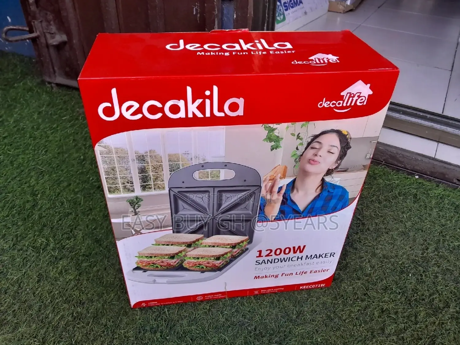 Decakila Sandwich Maker