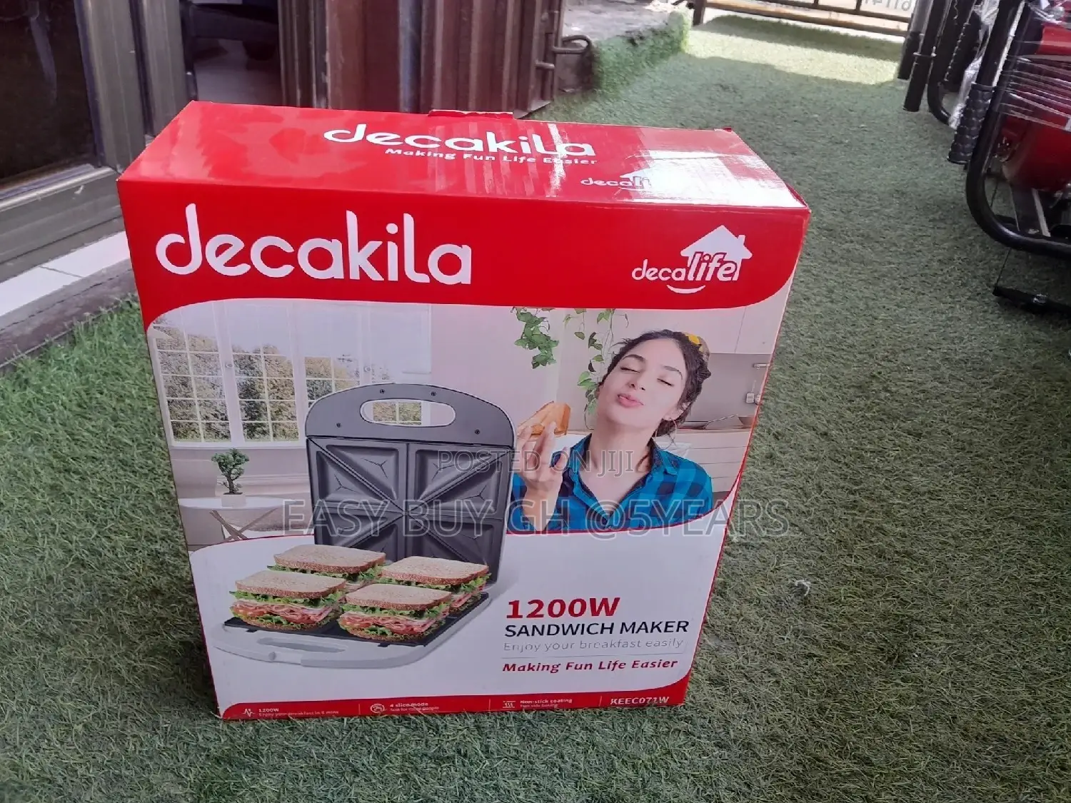 Decakila Sandwich Maker Brand New