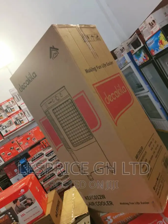 New in Box Decakila 130w Air Cooler