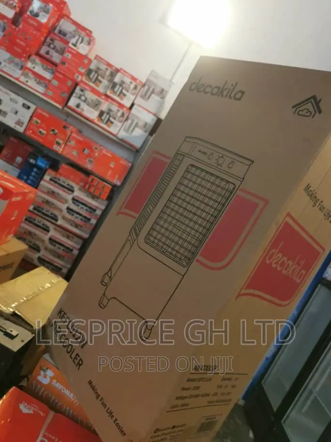 Decakila 130w Air Cooler Neatly Boxed