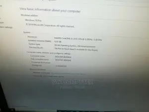Desktop Computer Dell 6GB Intel Core I5 HDD 500GB