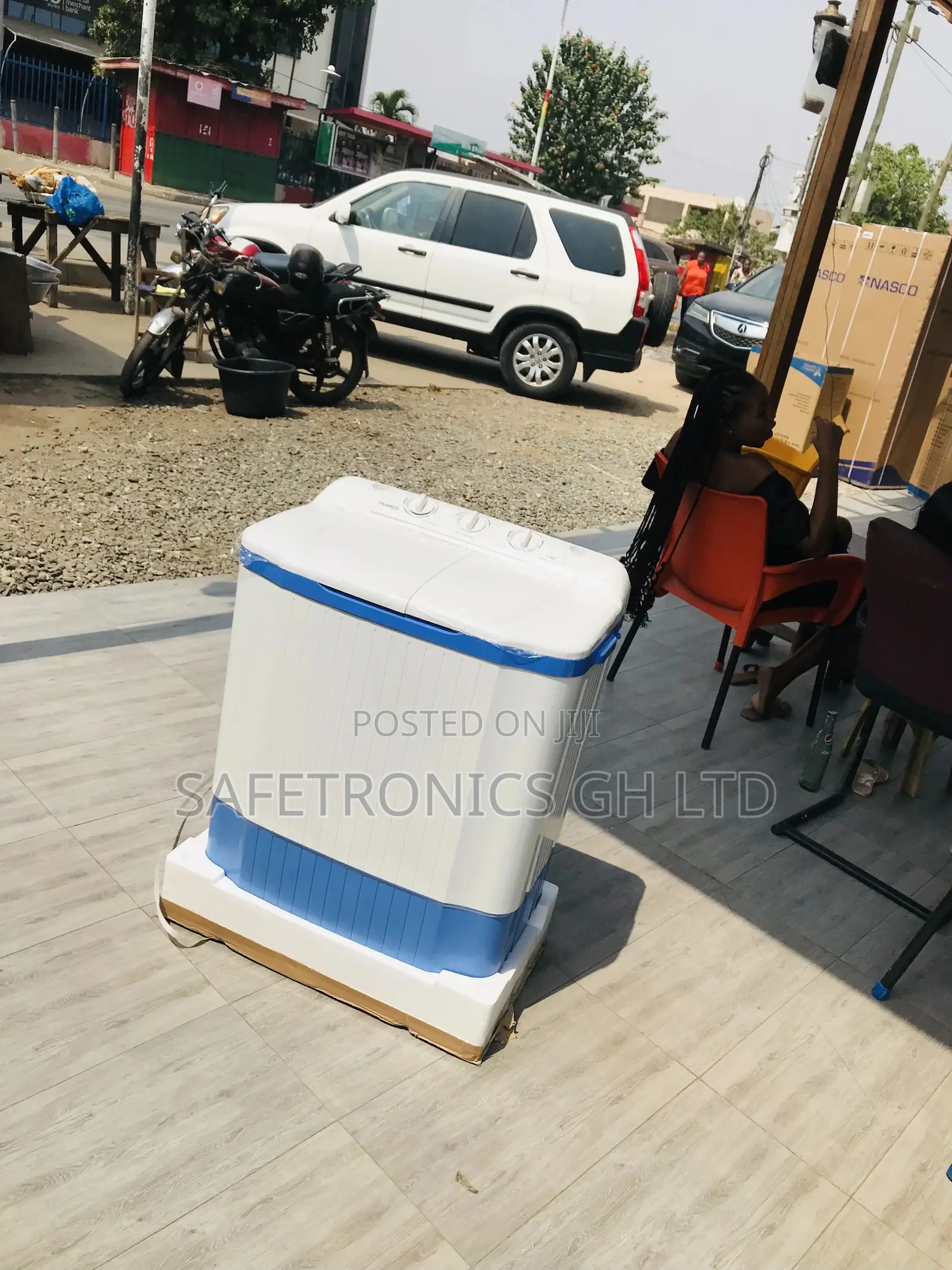 7kg Washingmachine Nasco Semiautomatic Topload Twintub