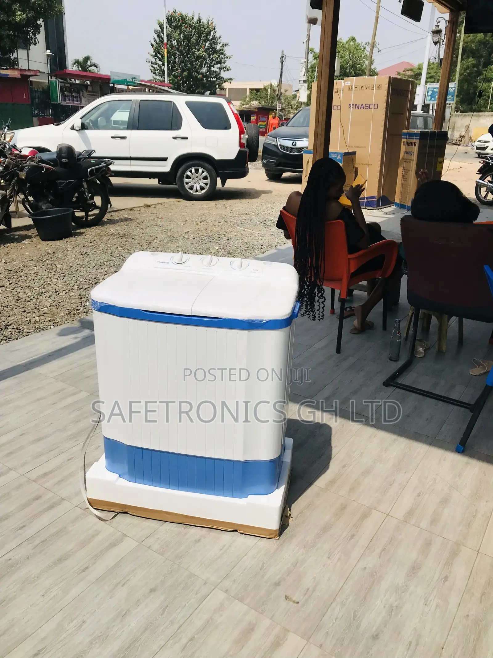 Nasco Topload Washingmachine 7kg Semiautomatic Twintub