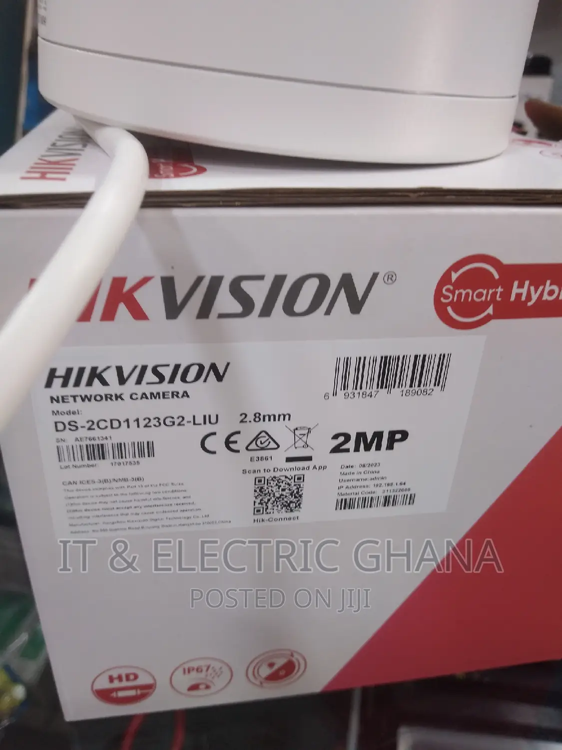 Hikvision 2mp Ip Dome Camera