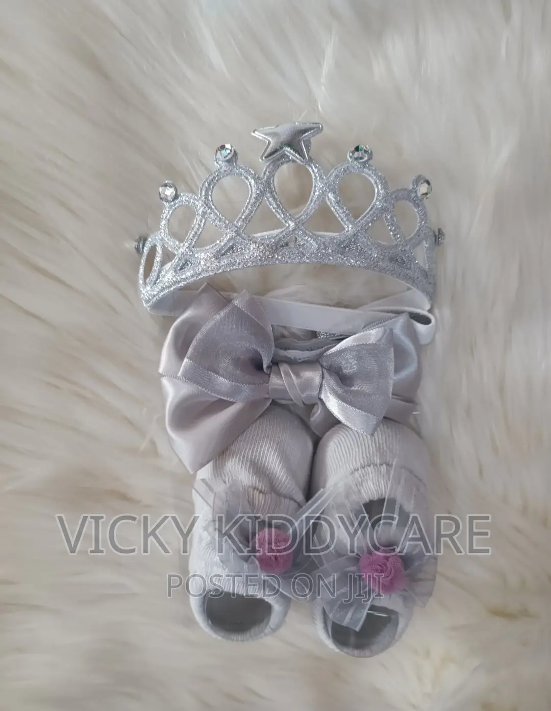 Baby Shoes Socks With Head Band