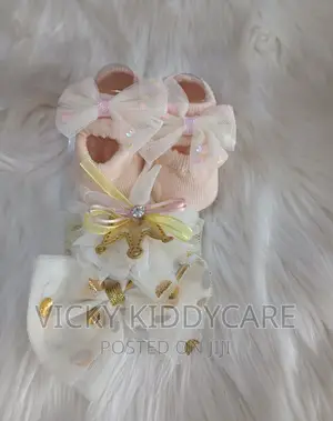 Baby Shoes Socks With Head Band