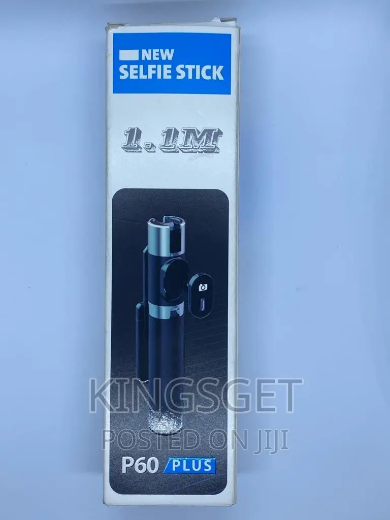 P60 Plus Selfie Stick With Two Full Fill Light