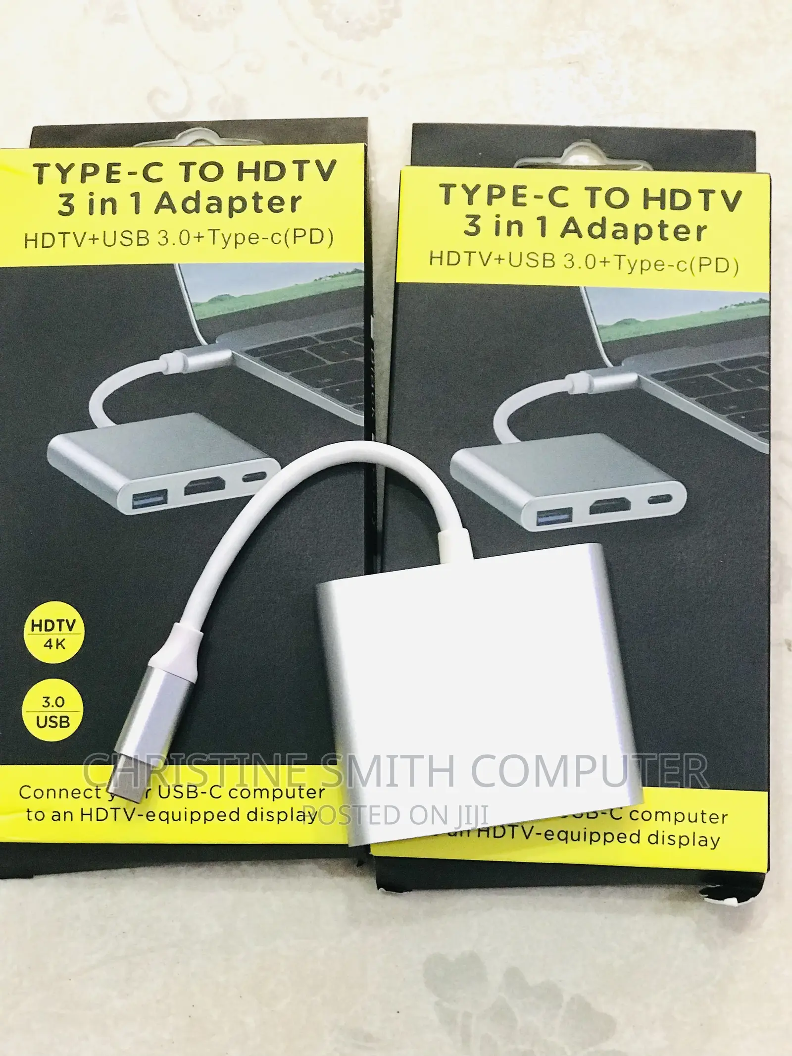 Type C 3in 1 Adapter
