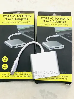 Type C 3in 1 Adapter