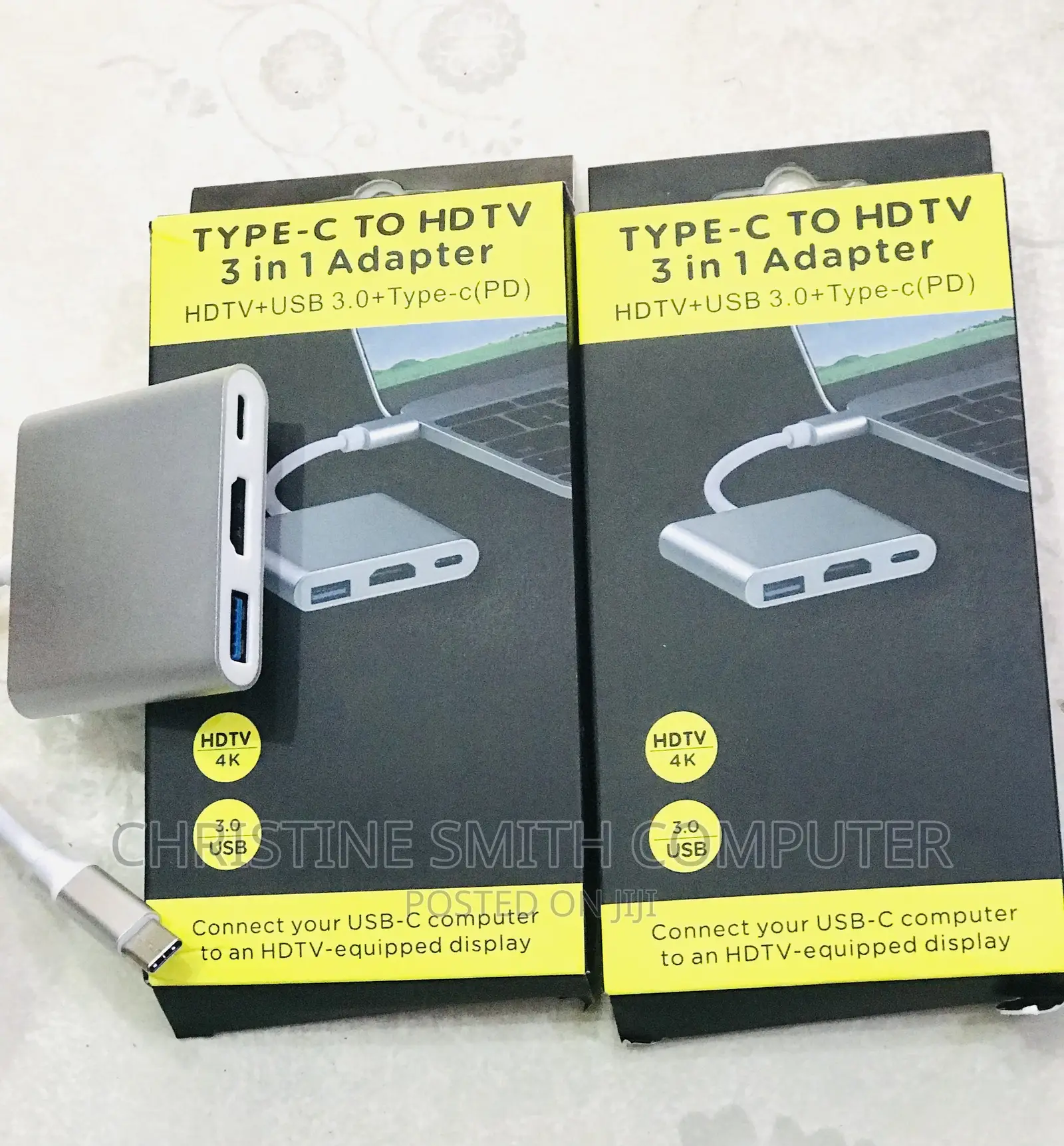 Type C 3in 1 Adapter