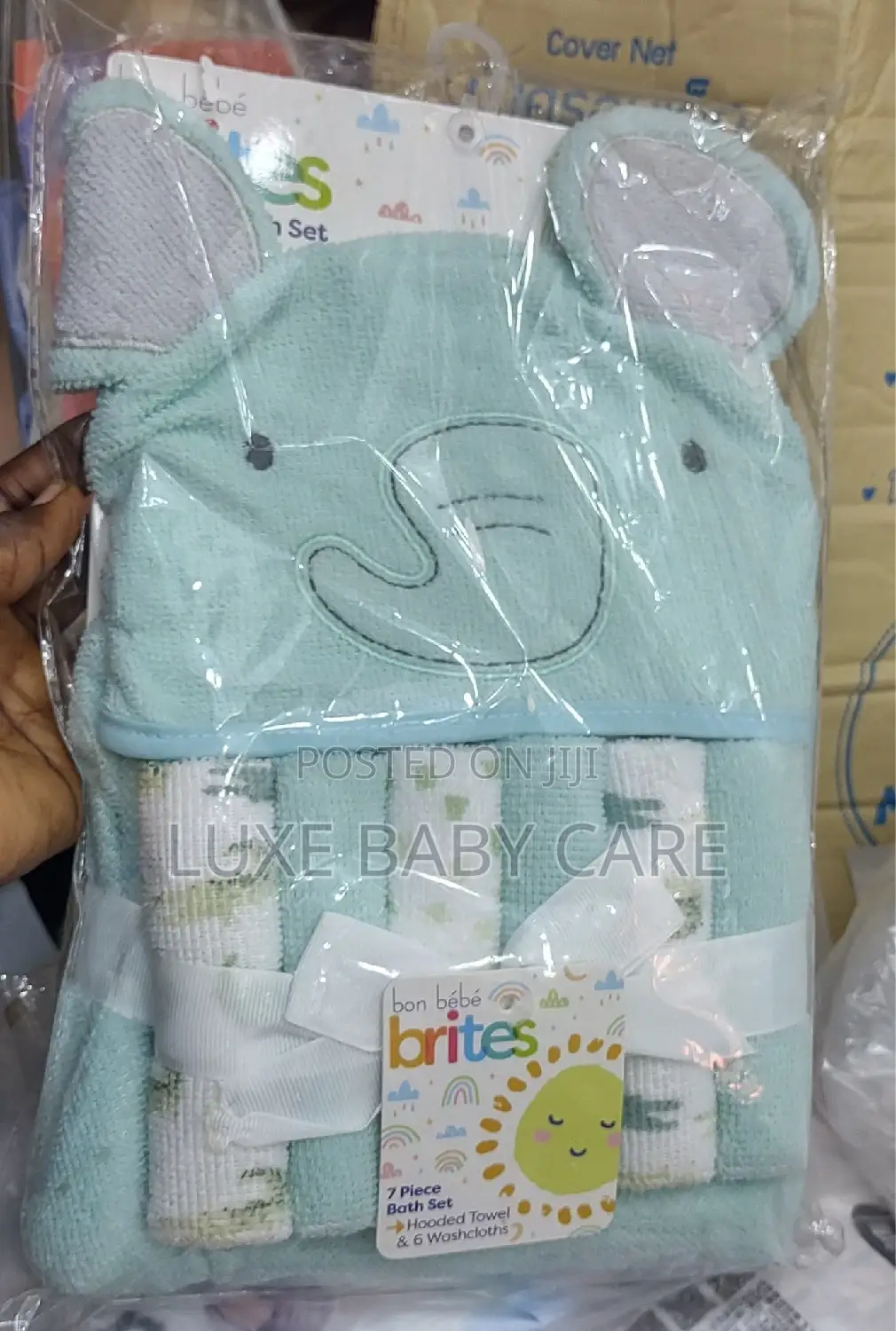 Hooded Towel _With Washclothes