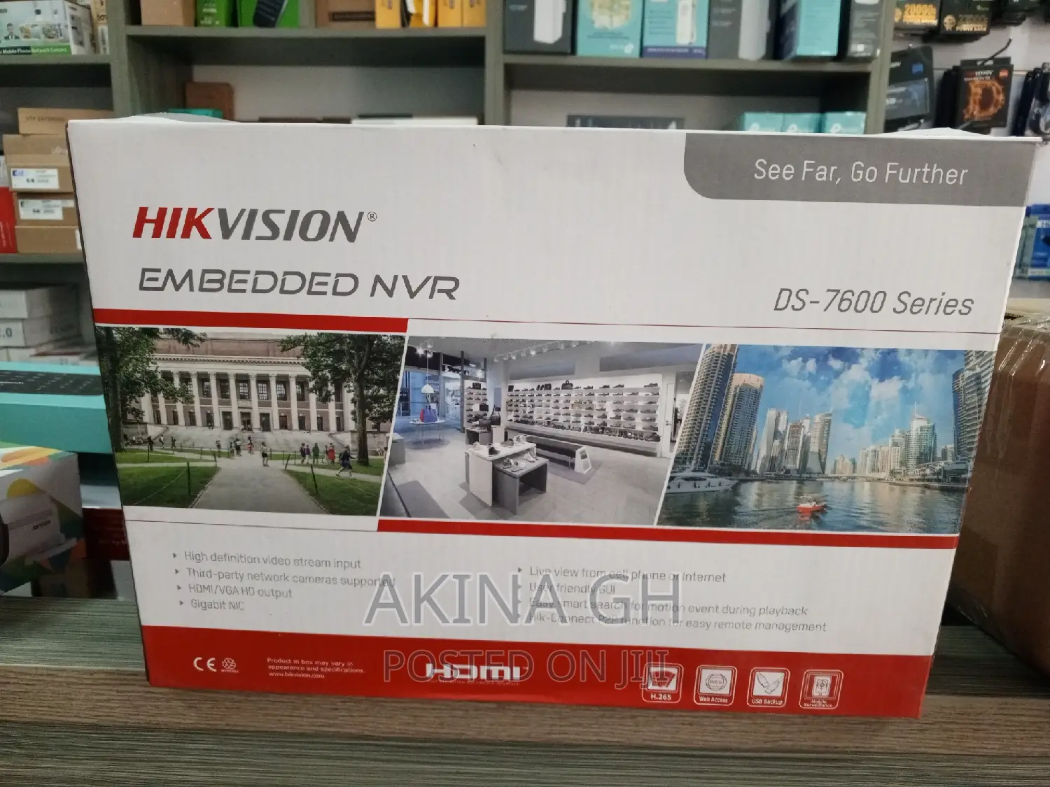 Hikvision 4ch Ip Poe NVR Ds-7604ni-/4p