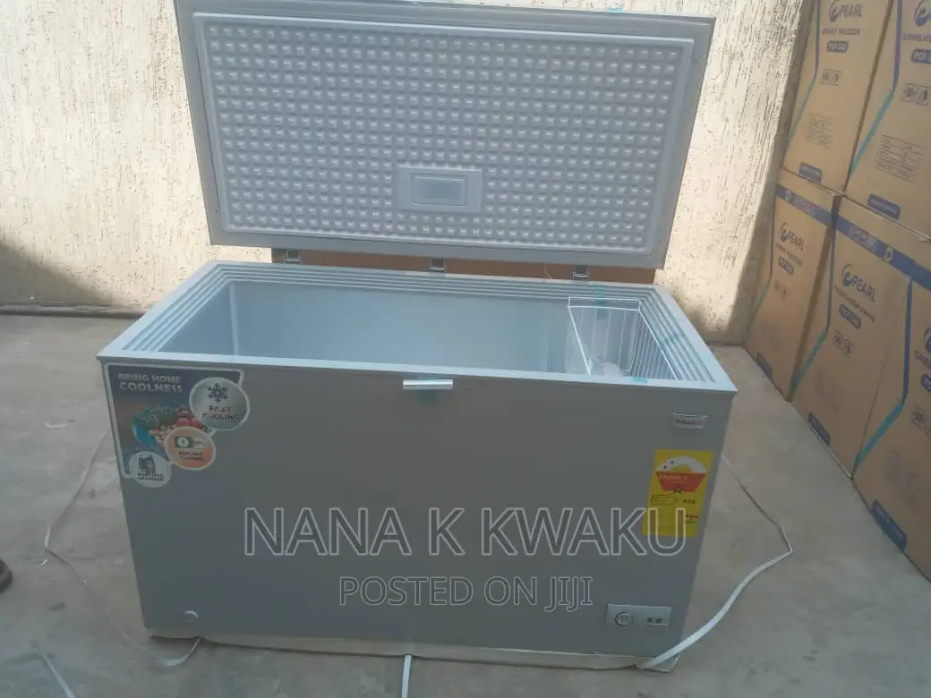350litrs Chest_freezer Silver Colour_nas420 Nasco