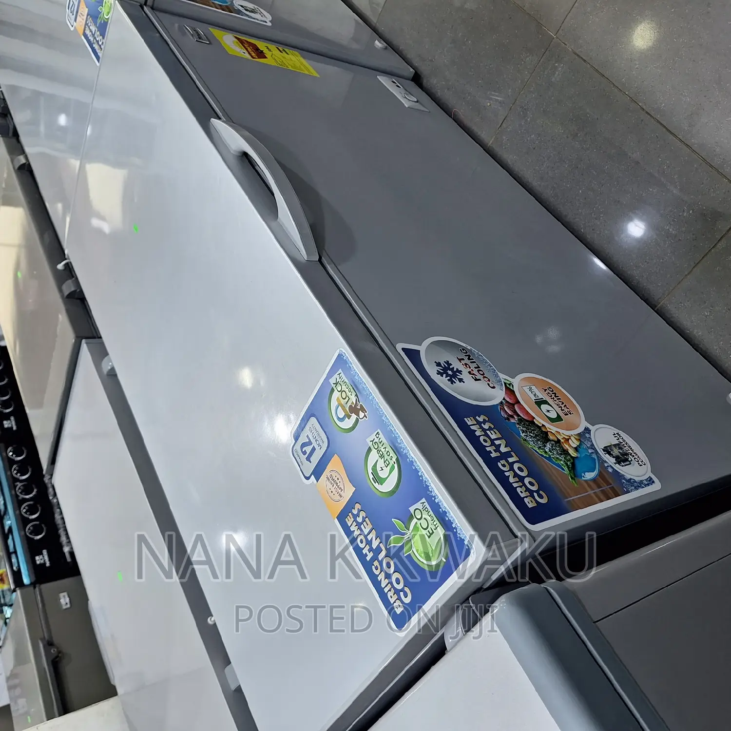 Nas360_chest Freezer Silver Colour_nasco
