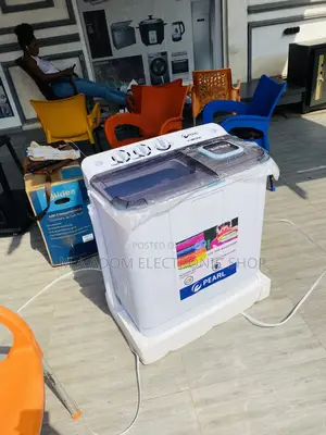 Original Pearl 7kg Twin Tap Electric Washing Machine.