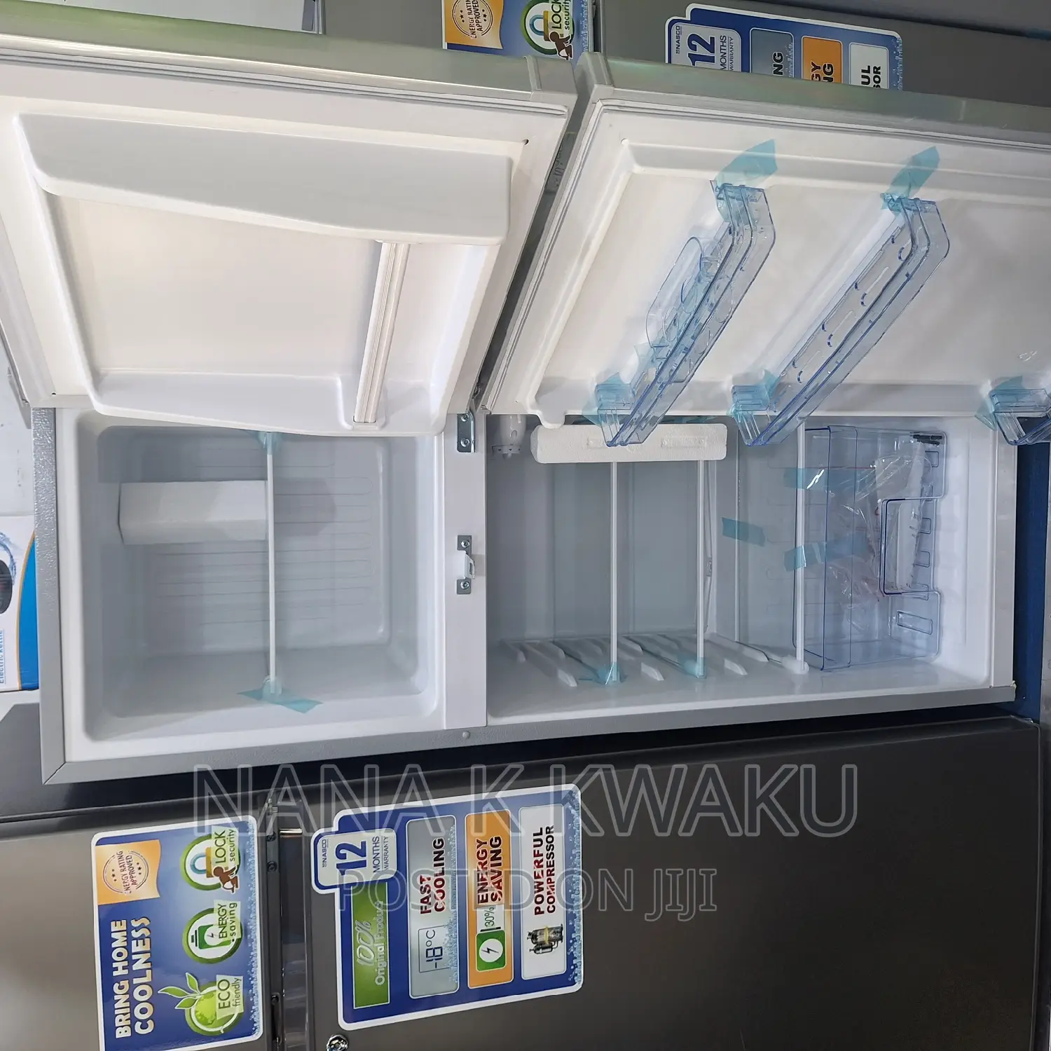Super Promo Nasco Nasf2-20 Double Door Fridge_top Freezer