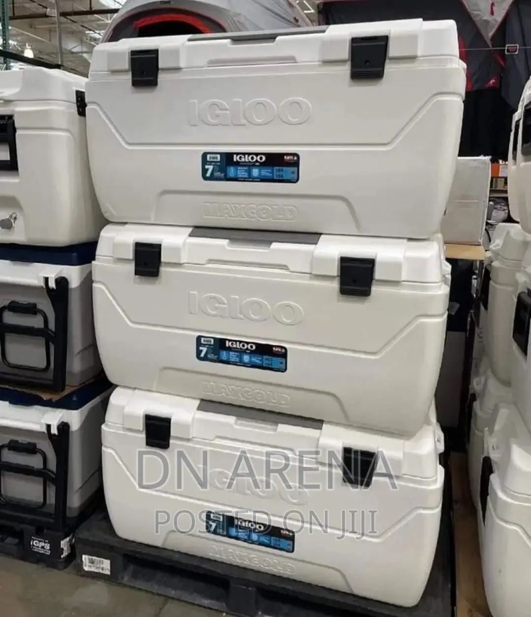 Igloo 165 Quart Biggest Size Cooler Box/Ice Chest