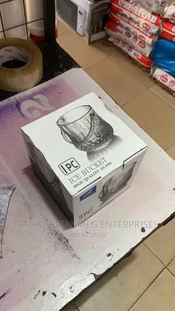 Glass Ice Bucket