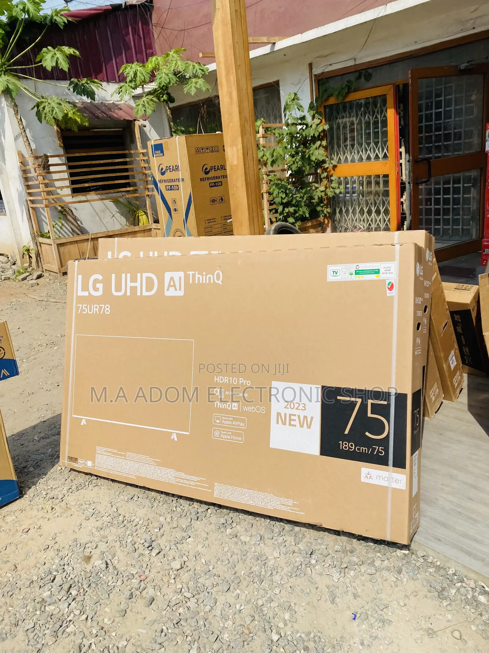 Quality Yet Affordable LG 75” 75UR78 Uhd Smart Tv.