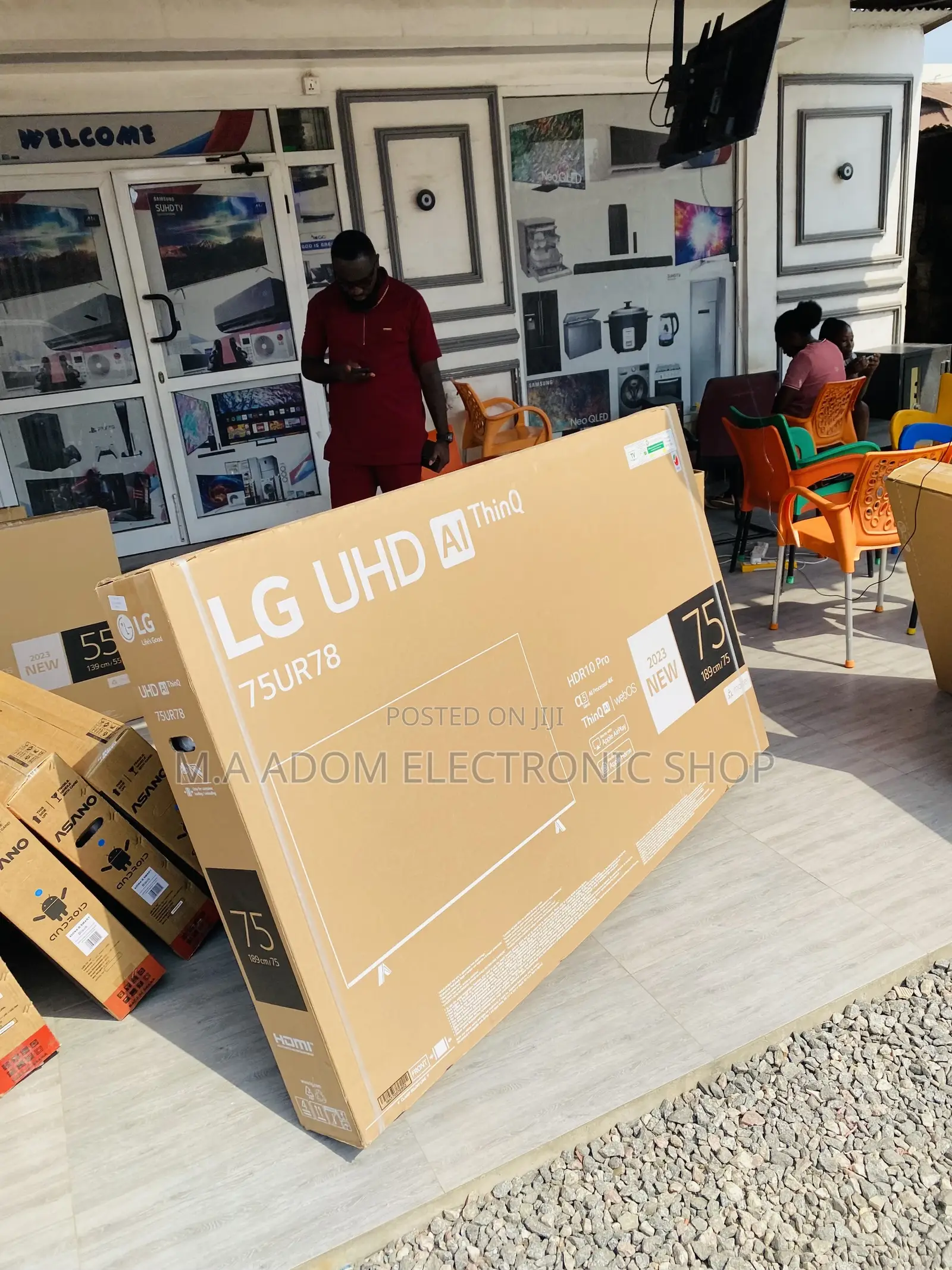 Durable and Affordable LG 75inch 75UR78 Crystal Uhd Smart Tv