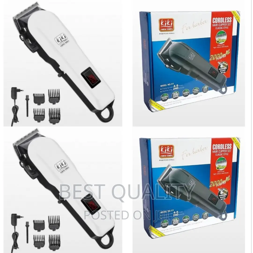 Kiki Digital Rechargeable Cordless Hair Clipper Set