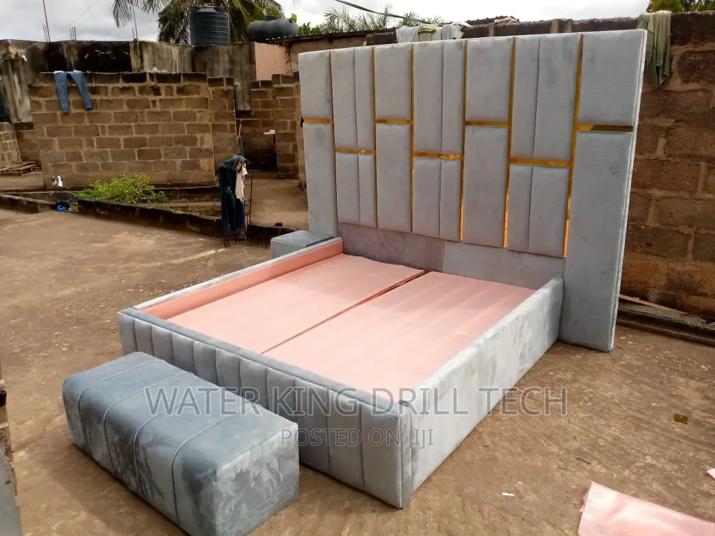 King Size Bed Frames With Side Drawers And Ottoman
