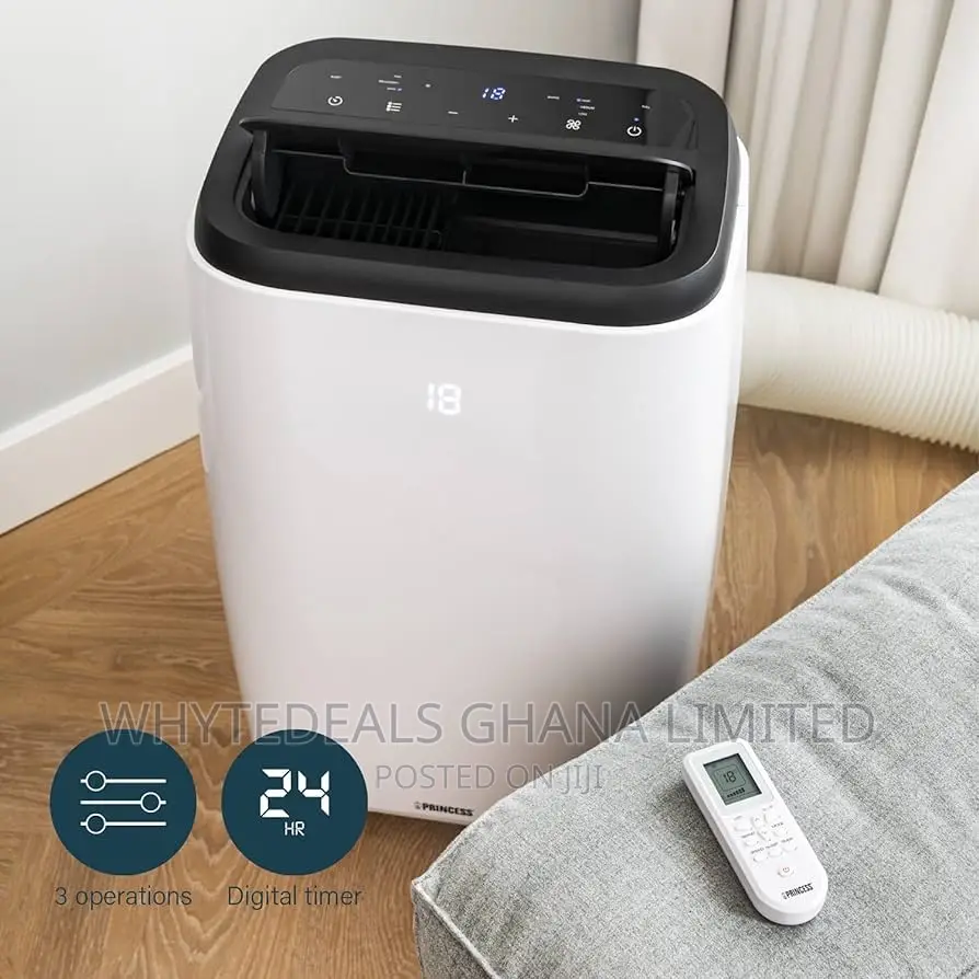 Princess Portable Air Conditioner| 9000btu| Smart| Wifi| Remote| 2026