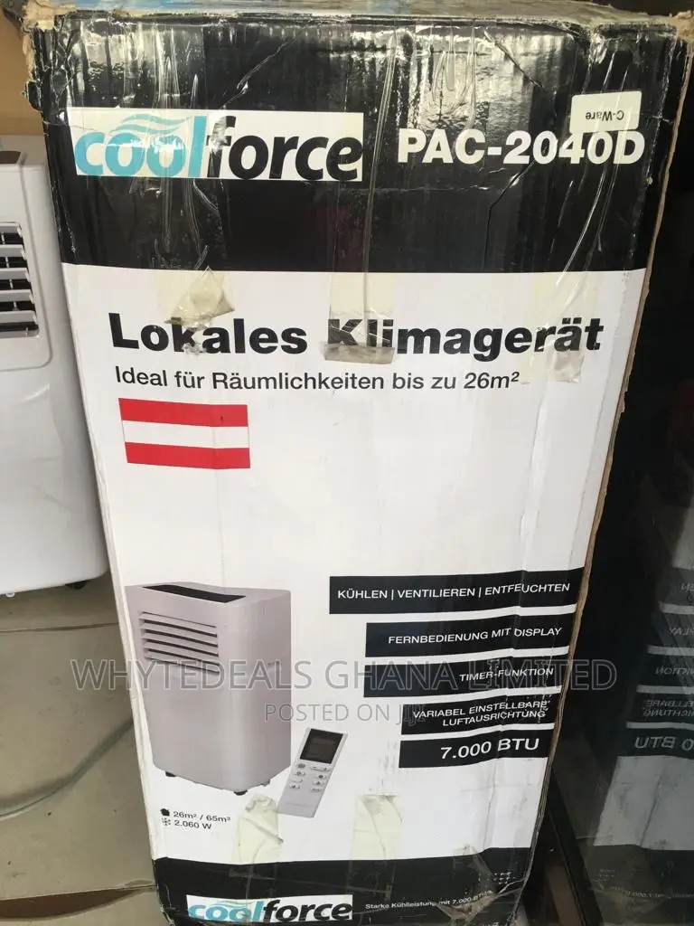 Nomore Drillin Walls!Coolforce 7000btu Mobile Airconditioner