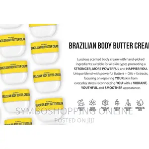 Nutrius Brazilian Body Butter Cream, 177ML (Pack of 2)