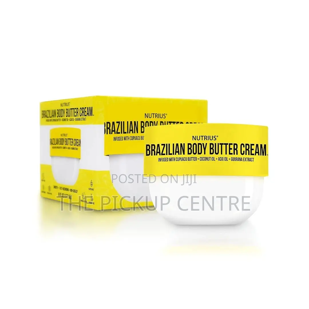 Nutrius Brazilian Body Butter Cream, 177ML (Pack of 2)