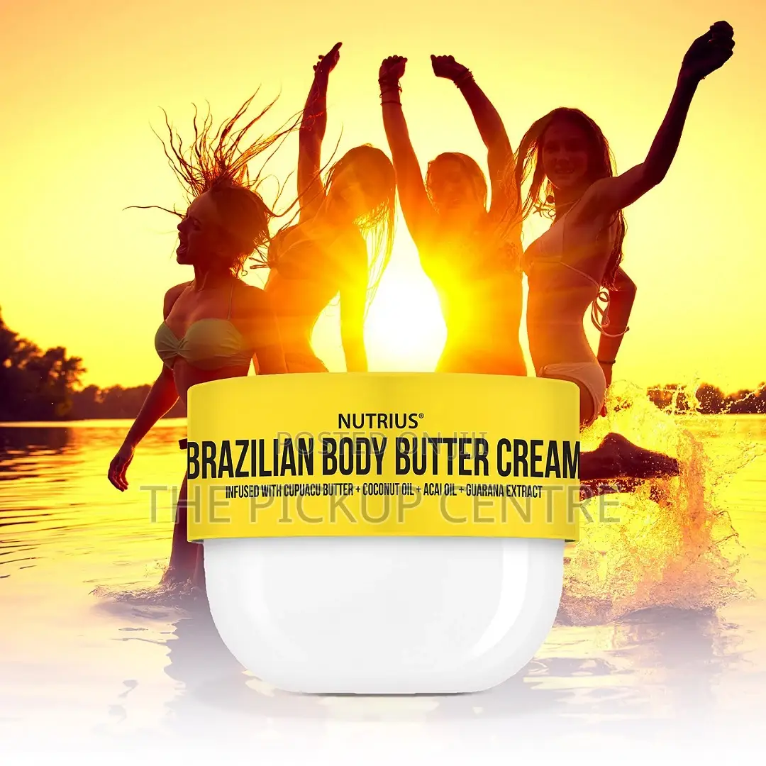 Nutrius Brazilian Body Butter Cream, 177ML (SINGLE )