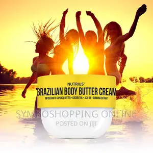 Nutrius Brazilian Body Butter Cream, 177ML (SINGLE )