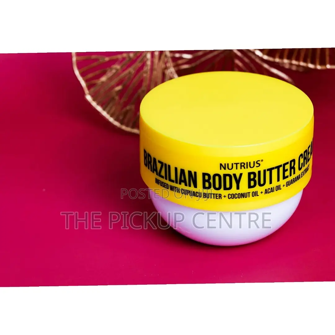 Nutrius Brazilian Body Butter Cream, 177ML (SINGLE )