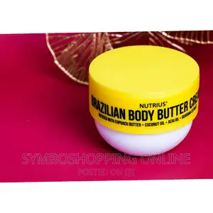 Nutrius Brazilian Body Butter Cream, 177ML (SINGLE )