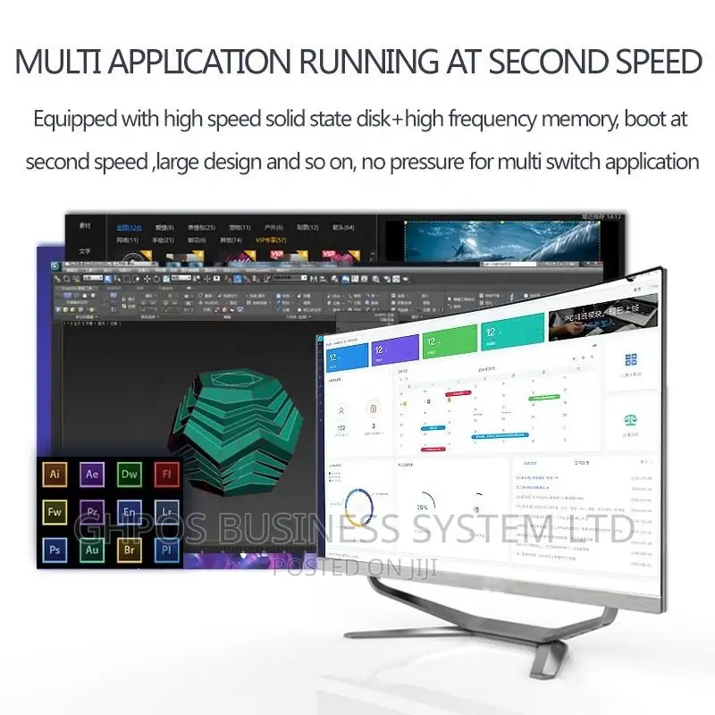 New Desktop Computer 8GB Intel Core i5 SSD 256GB
